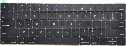Keyboard · MacBook Pro 13" / 15" (2016-17)